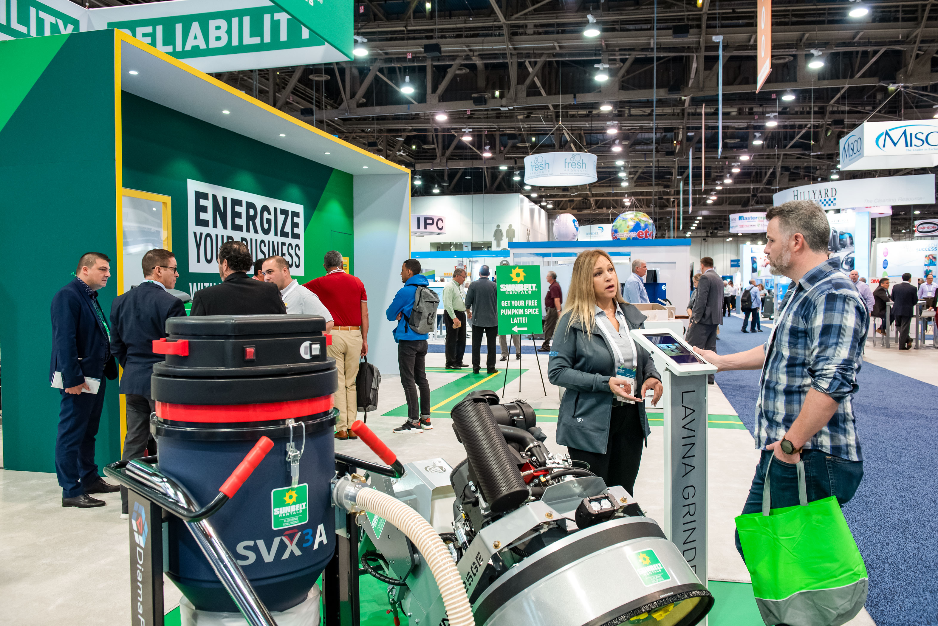 Sunbelt Rentals Trade Show Program ASTOUND